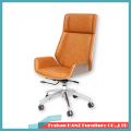 Ben Wood Leather Swivel Meeting Manager Office Chair with Hand-Rest (Hz-607)